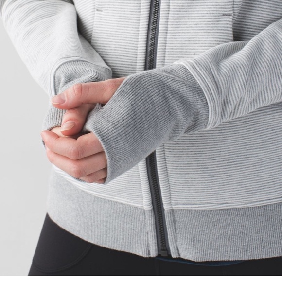 Lululemon Scuba Hoodie III (First Release)
Stripe White Heathered Medium Grey - Picture 5 of 14